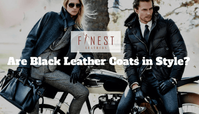 Are Black Leather Coats in Style?
