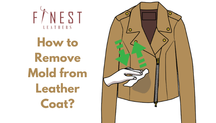 How to get discount mold off leather jacket