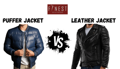 Leather Jacket vs Puffer Jacket