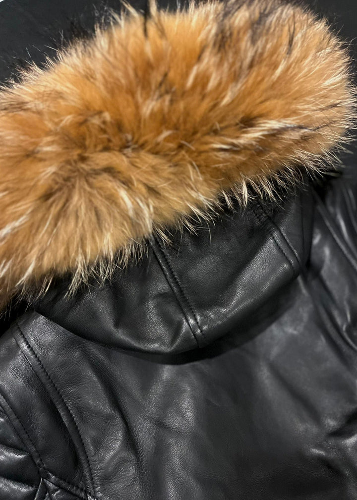 Leather Hood