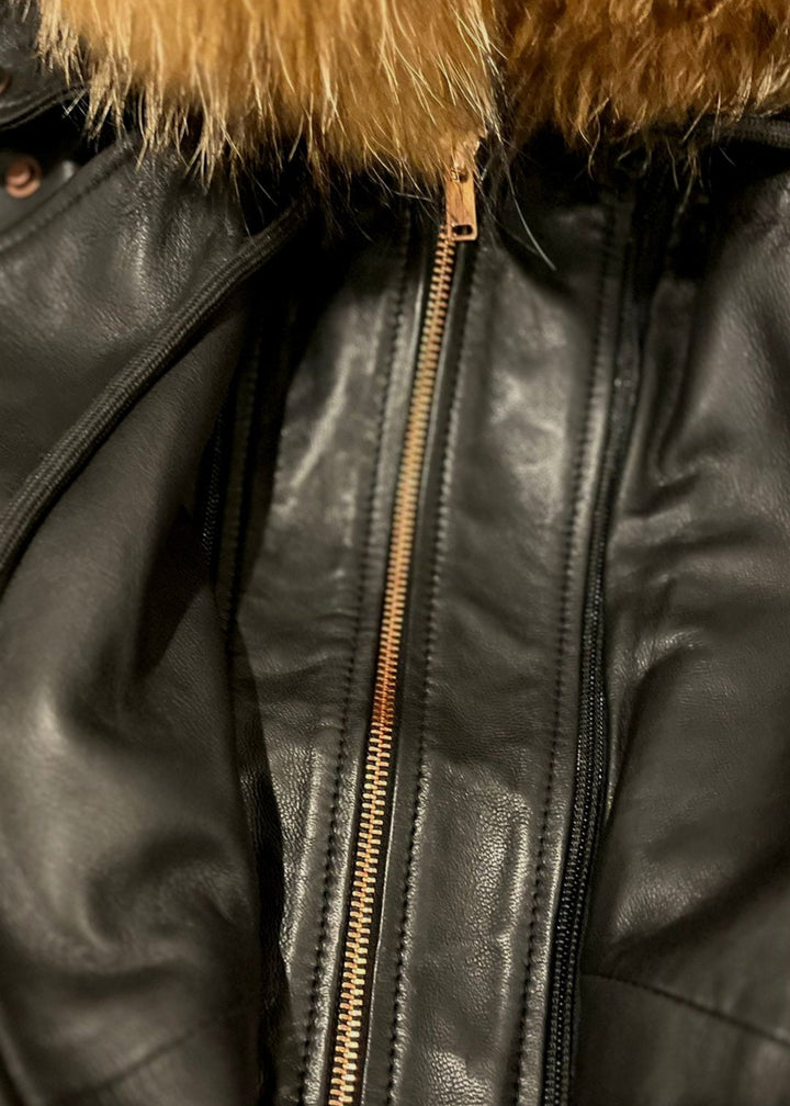 Leather Hood
