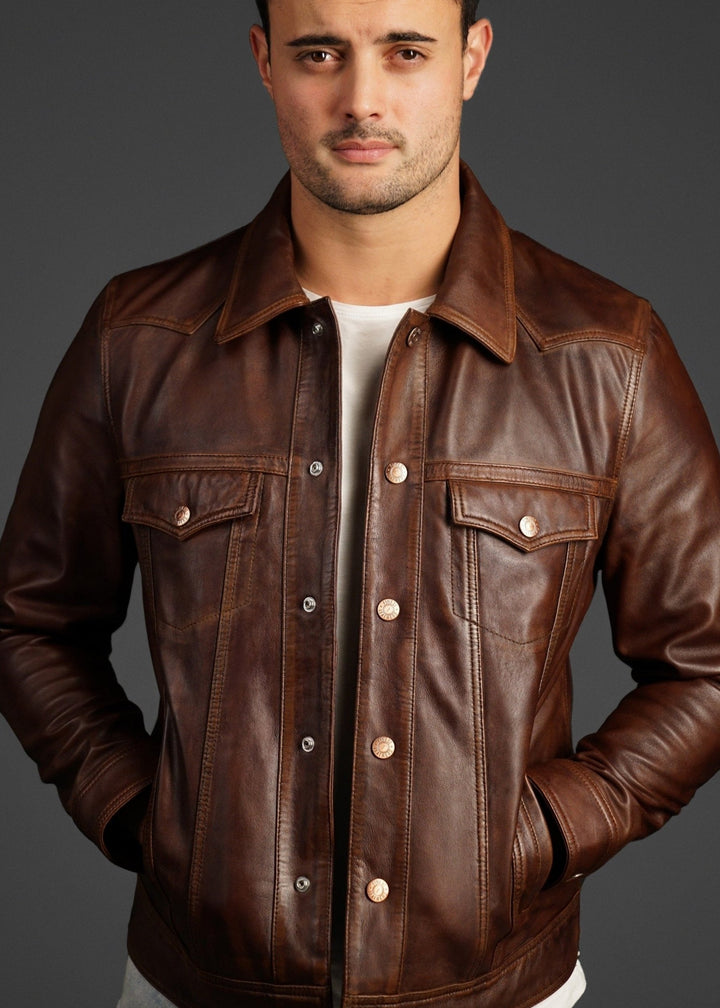 Men's Leather Jackets: Best Leather Jacket for Men – Finest Leathers